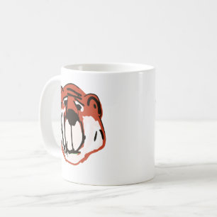 Röligt sött tiger-mugg kaffemugg