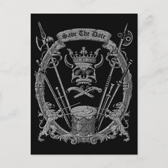 Roligt Spara Datum Vykort (Framsida)