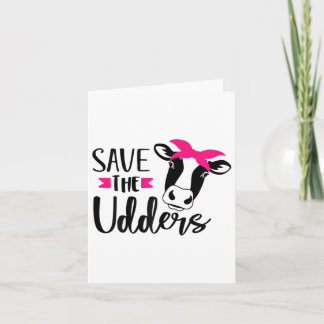 Roligt Spara Doders Breast Cancer Awareness Kort