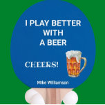 Roligt Spela bättre med ett Beer Message Namn Pingisracket<br><div class="desc">Ibland måste man bara säga sanningen. Detta är min sanning: Jag spelar mitt bästa med en öl - om ni vill kan ni beställa tryckt på båda sidor. Om du har några specifika designförfrågningar,  skicka ett e-postmeddelande till: charmdesignstudio@rcn.com så kan vi hjälpa till.</div>