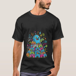 Roligt Spelande Tar Aldrig Slut T Shirt