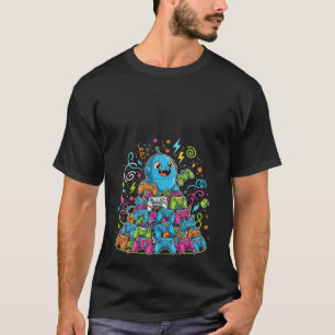 Roligt Spelande Tar Aldrig Slut T Shirt