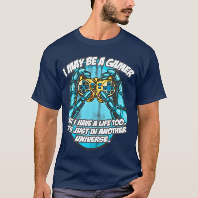 Roligt spelcitat Nerdvänner T Shirt (Framsida)