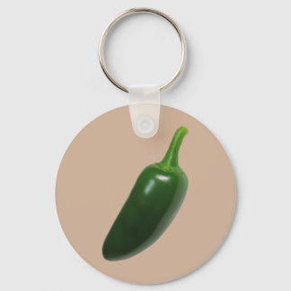 Roligt & Spicy Jalapeno Pepper Nyckelring
