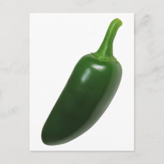 Roligt & Spicy Jalapeno Pepper Vykort
