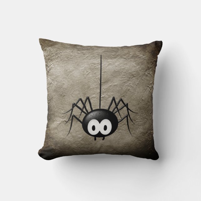 Roligt Spider Pillow! Kudde (Framsida)