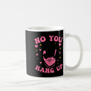 Roligt spöke ringer Halloween Y-kostym Nej du Han Kaffemugg