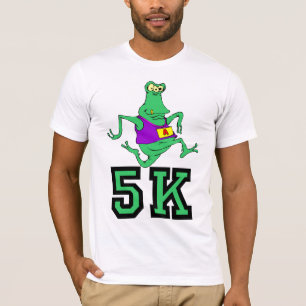 Roligt spring för främling 5K Tee Shirt