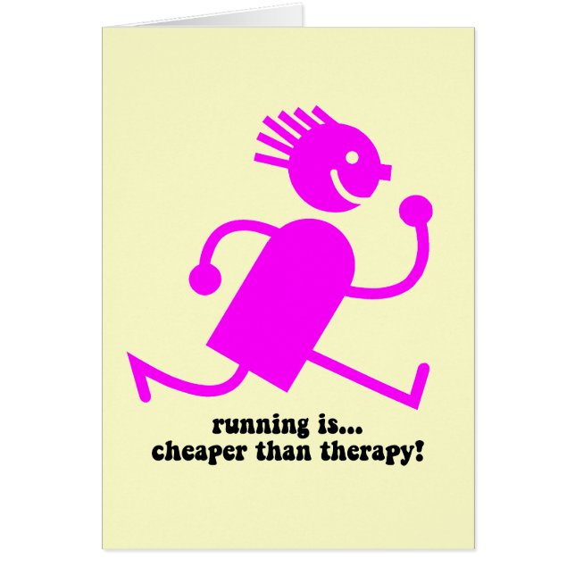 Roligt spring hälsningskort (Framsidan)