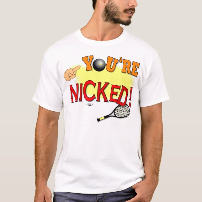 Roligt squash T-skjorta Tee (Framsida)