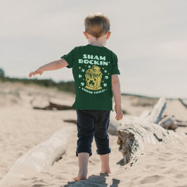 Roligt St. Patrick's Day Shamrockin. T Shirt