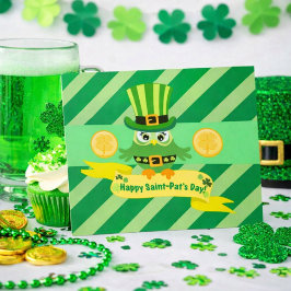 Roligt St. Patrick's Day Vykort