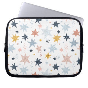 Roligt Star Mönster Laptop Fodral