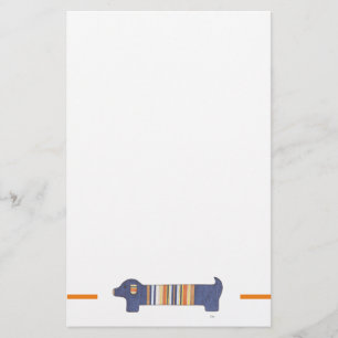 Roligt Stationery - Dachshund #1 Brevpapper