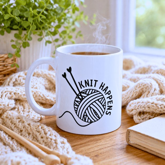 Roligt Stickar Händer  Kaffemugg (Skapare uppladdad)