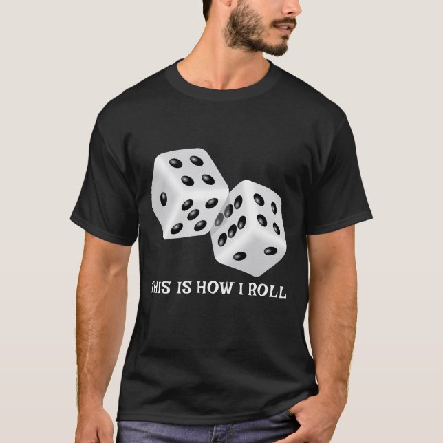 Roligt stiga ombord den modiga gåvan för Boardgame T Shirt (Framsida)