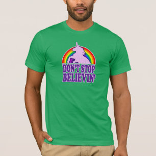 Roligt stoppa inte den Believin unicornen T Shirt