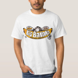Roligt stort banangummi t shirt