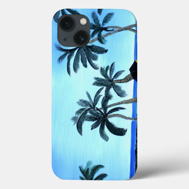 Roligt strand Park IPad Air Case (Baksida)