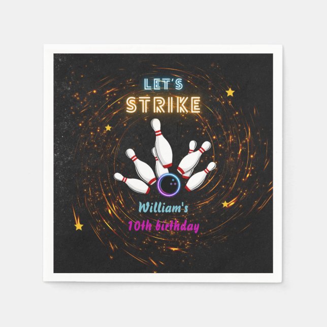 Roligt Strejka coola blåsporter Blåstömning 10 föd Pappersservett (Framsidan)