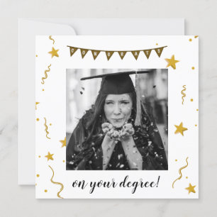 roligt studenten grattis fotostjärnor kort