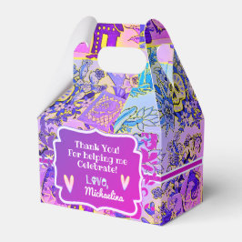 Roligt Sugar Döskallars Hispanic Fiesta Indigo Vio Presentaskar