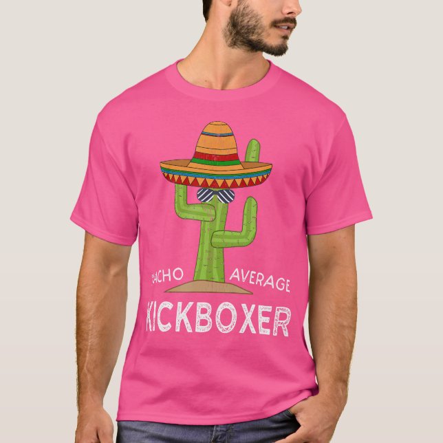 Roligt Superskoj Kickboxer Meme Funny Kickboxing T Shirt (Framsida)
