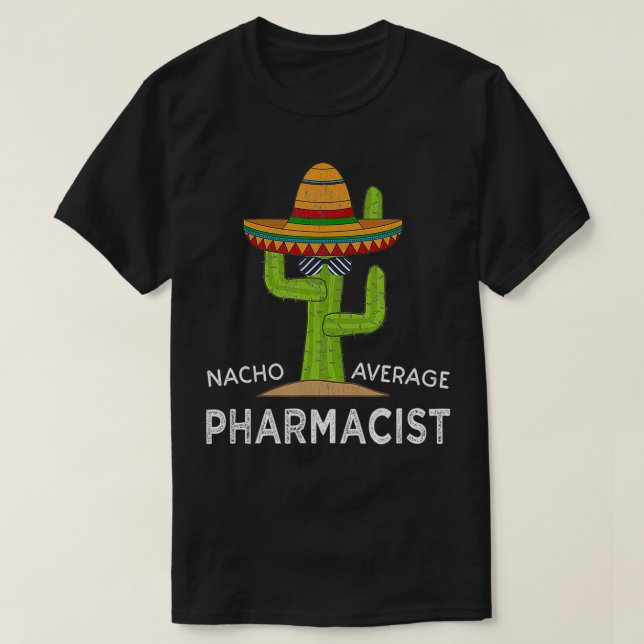 Roligt Superskoj Pharmacy Thed Memman säger Funny  T Shirt (Design framsida)