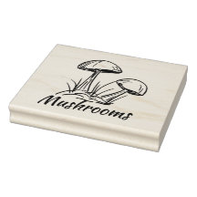 Roligt svampar, Original Bläck Teckning med skript