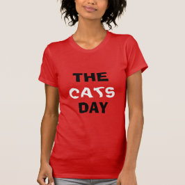 Roligt svart och vitt platt uttryck t shirt