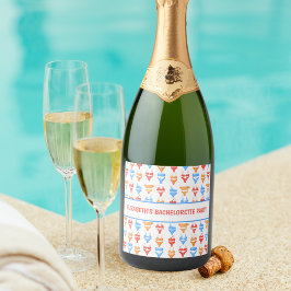 Roligt Swimdress Bassäng Party Personlig Bachelore