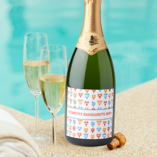 Roligt Swimdress Bassäng Party Personlig Bachelore