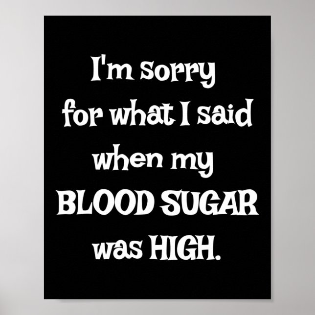 Roligt T1d - Diabetesmedvetenhet Poster (Framsidan)
