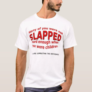 Roligt T-shirt för den som blivit hårt slagen