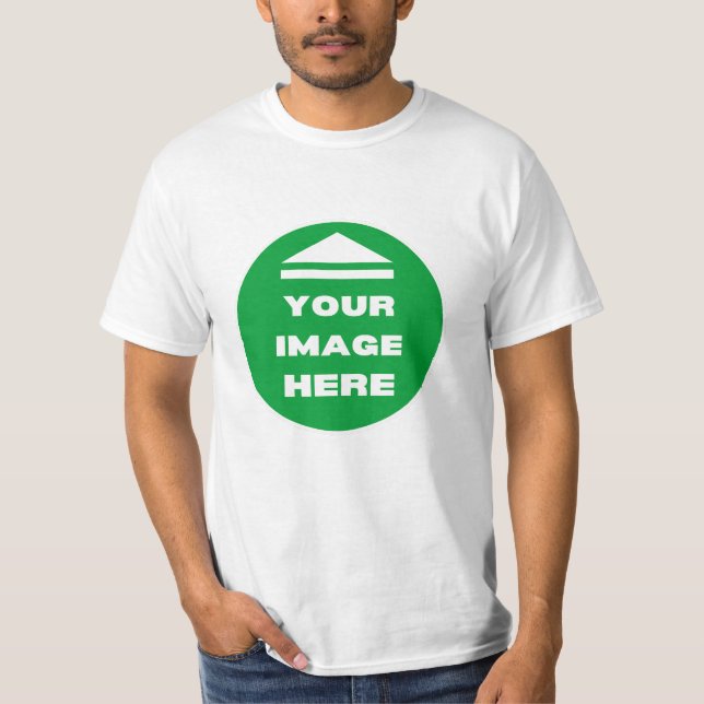 Roligt! T-Shirt - lägg till din bild - (Framsida)
