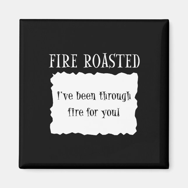 Roligt Taco Sauce Group Halloween Costume Hett Fir Magnet (Framsidan)