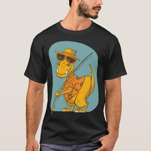 Roligt talesätt för anglare t shirt (Framsida)