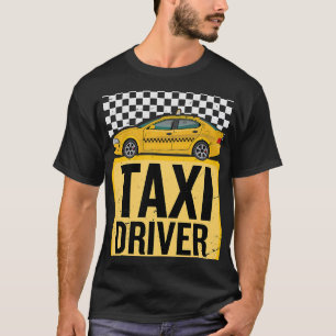 roligt taxi-chaufförer taxi kör roligt taxi driv t shirt