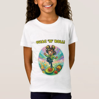 roligt tecknad, mat, barnskjorta t shirt