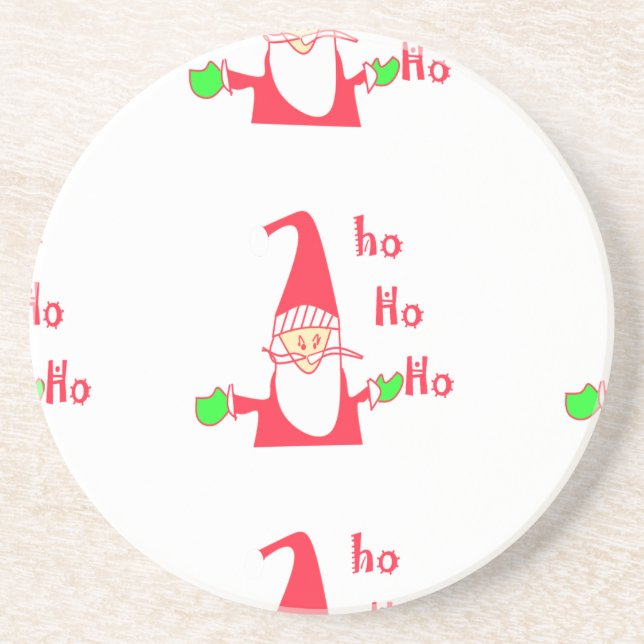 Roligt Tecknad Mouse Santa Collection. Underlägg (Framsidan)