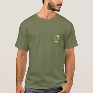 Roligt Tecknad, tongrafikkort T Shirt