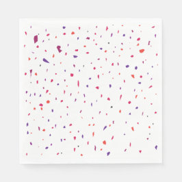 Roligt Terrazzo Delar Pappersservett