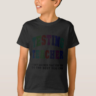 Roligt testande lärare test dag bruh matte ela gän t shirt