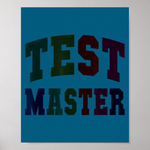 Roligt testmästare testdag lärarläge på elaF Poster