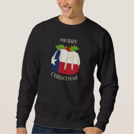 Roligt | TEXTER | Julplommon Pudding T-Shirt Lång Ärmad Tröja