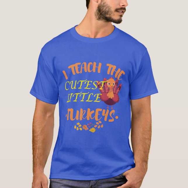 roligt thanksgiving-present t shirt (Framsida)