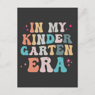 Roligt tillbaka till skolan under min tid på försk vykort