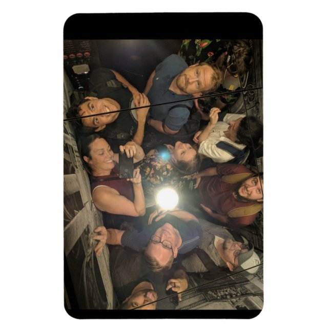 Roligt Times vid Russ Party Magnet (Vertikal)