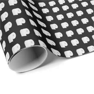 ROLIGT Toalettpapper Mönster Presentpapper