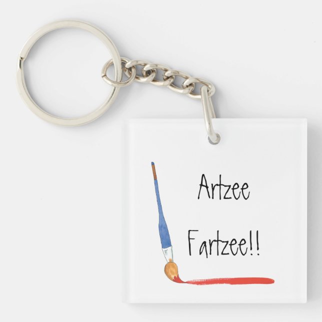 Roligt Toppen Cute Artzee Fartzee Acrylic (Framsidan)